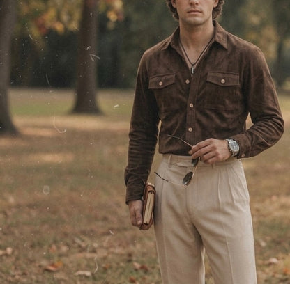 Brown Fall Shirt