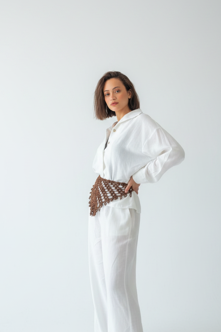 White PL Set for her shirt/pants