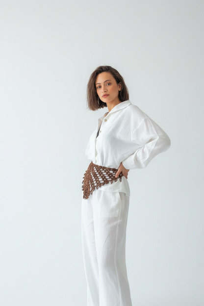 White PL Set for her shirt/pants